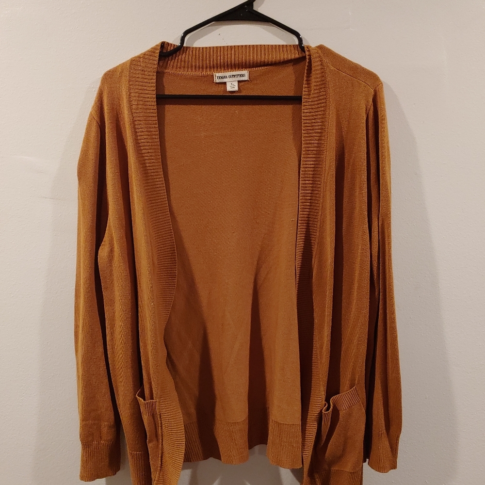 Dark mustard cardigan